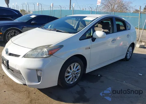 2013 Toyota Prius Plug-In из США, поврежденный, VIN JTDKN3DP5D3039870